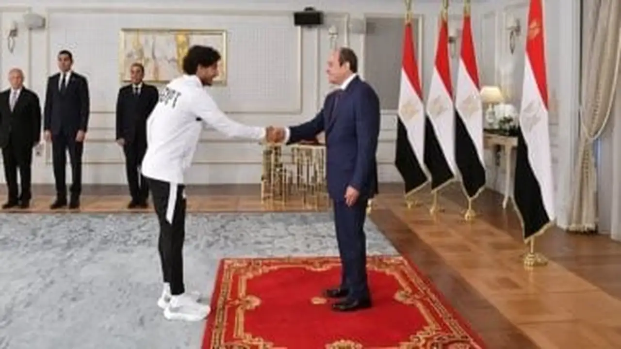 العلمين تحتفل بأبطال منتخب مصر وسط أجواء حماسية